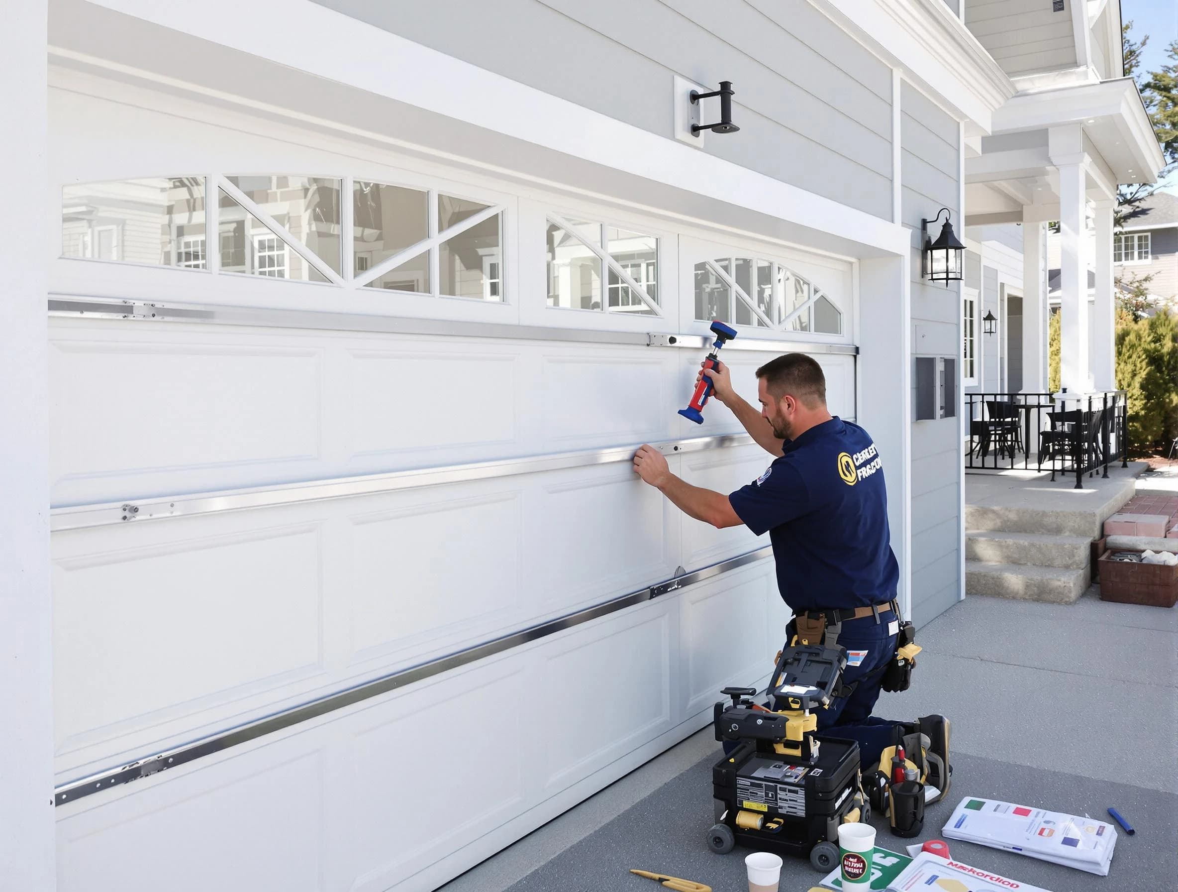 Professional garage door installation by Baldwin Garage Door Repair in Baldwin