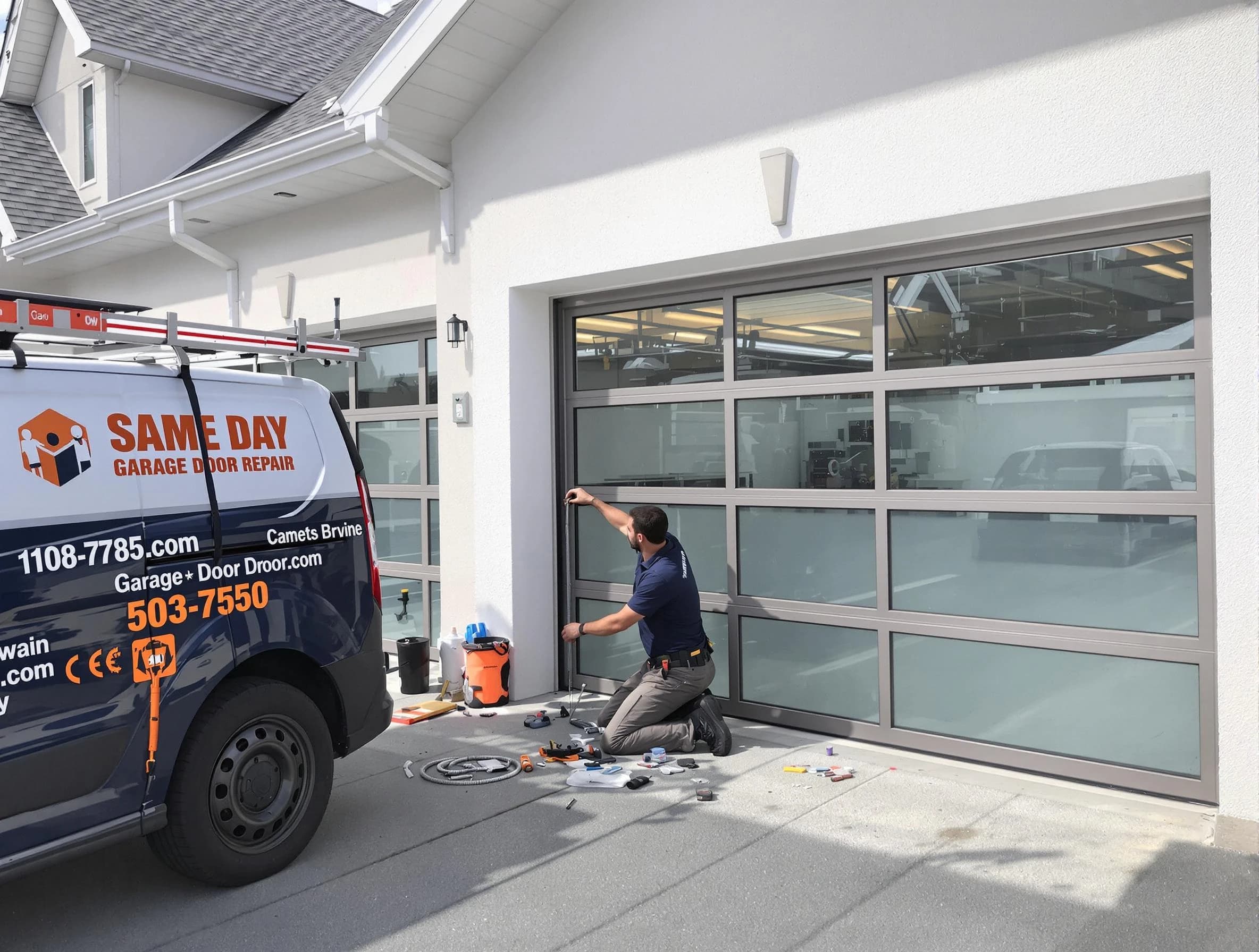 Same-day garage door repair service by Baldwin Garage Door Repair in Baldwin